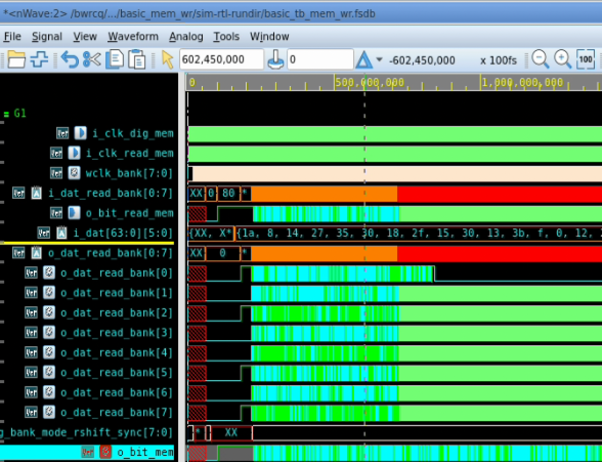 Verdi waveform dump